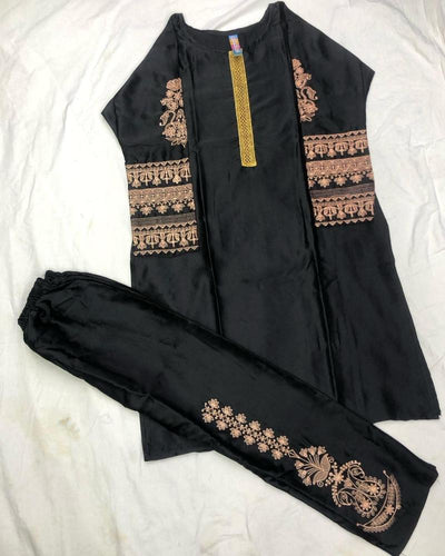 Woman's stitched 2 piece suit
